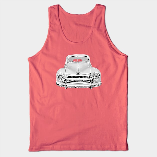 Morris Oxford MO 1950s classic car Tank Top by soitwouldseem